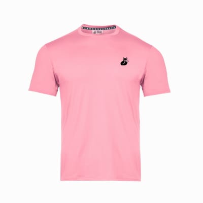 Polera M/C Khombi Polyester Tilki Temel Light Pink M25S