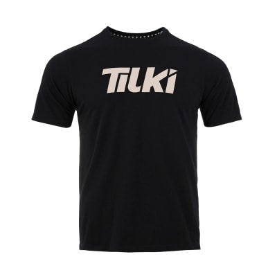 Polera Big Logo Tilki Tilki Lehinde Black White