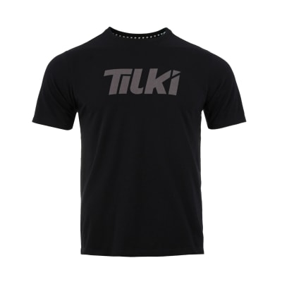 Polera Big Logo Tilki Tilki Lehinde Black Grey