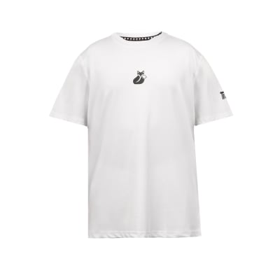 Polera Poly Kids Tilki Temel White Black K24W