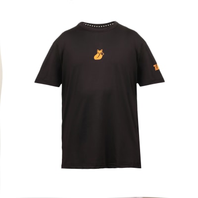 Polera Poly Kids Tilki Temel Black Orange K24W