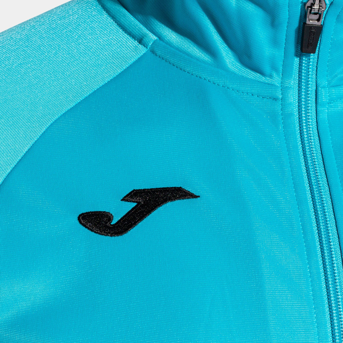 Poleron Joma Challenge Full Zip Turquesa2