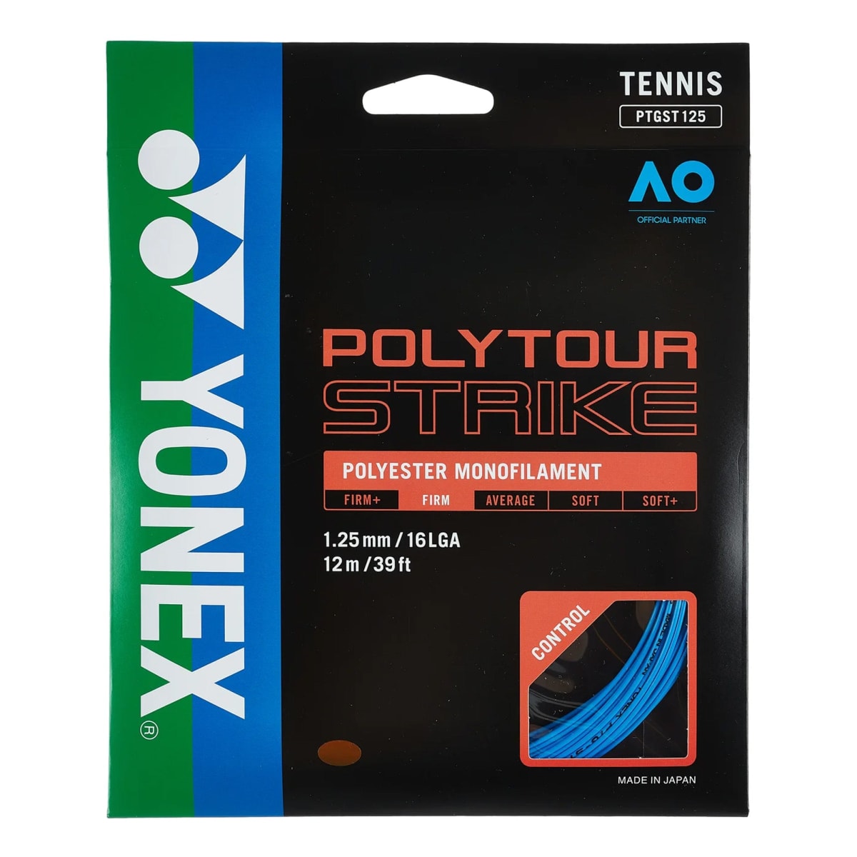 Set Cuerda Tenis POLY TOUR STRIKE 1.25 / 16L Azul1