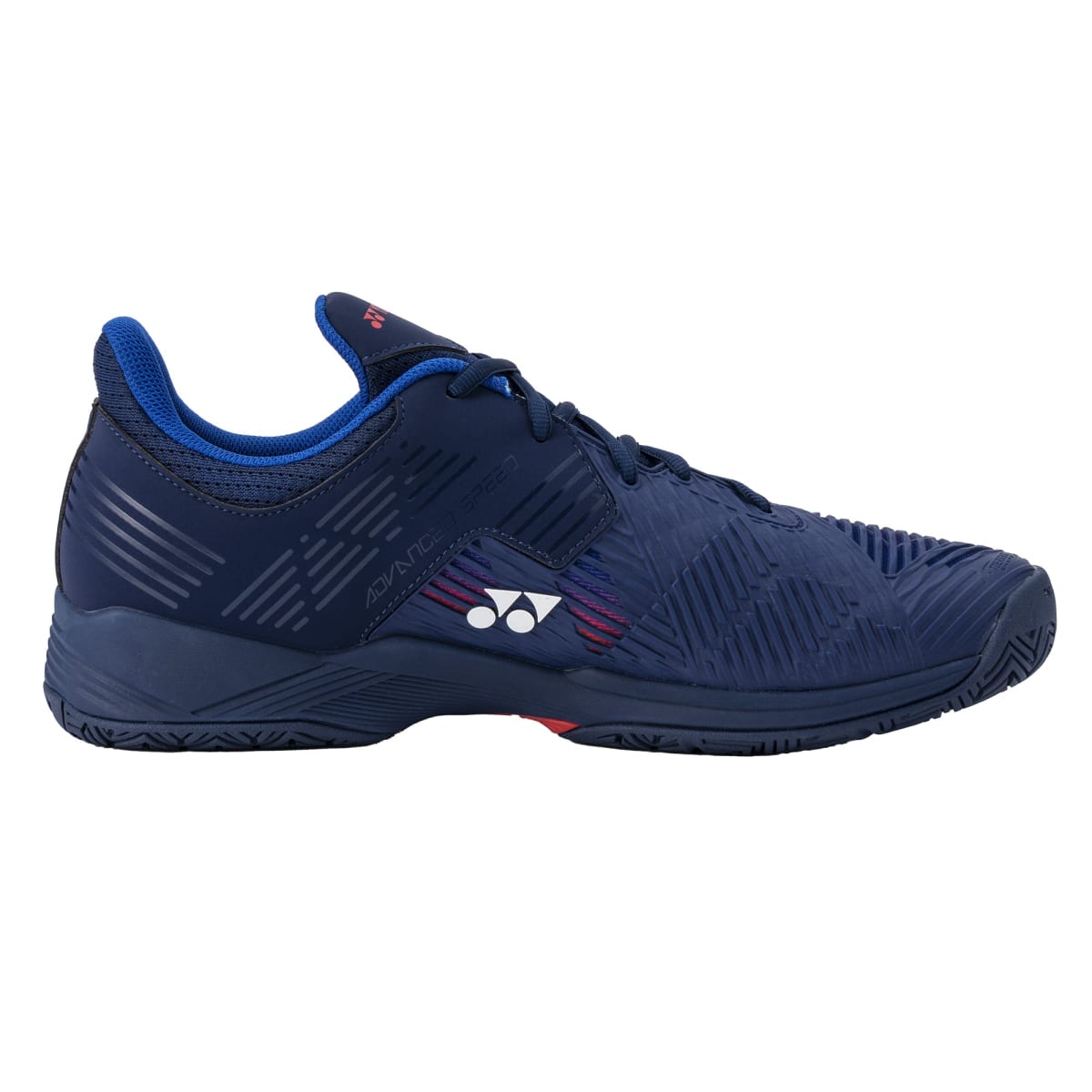 Zapatilla Tenis Hombre SONICAGE 2 ALL COURT Azul/Rojo Wide2