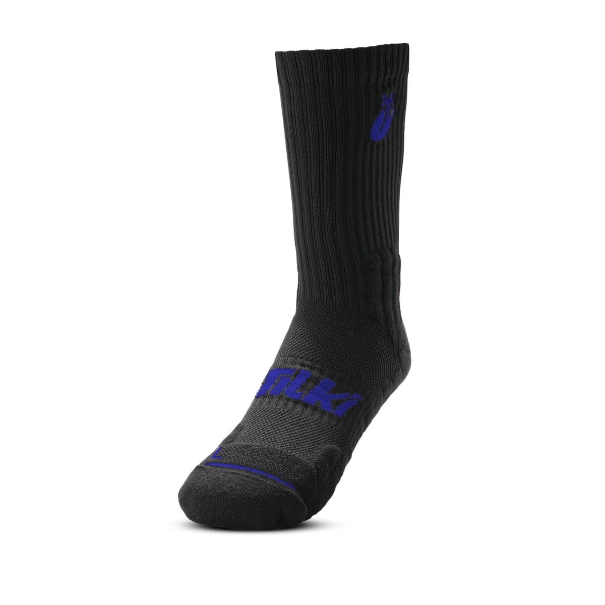 Calcetin Crew Black Blue D3 Tilki Lehinde M24W3