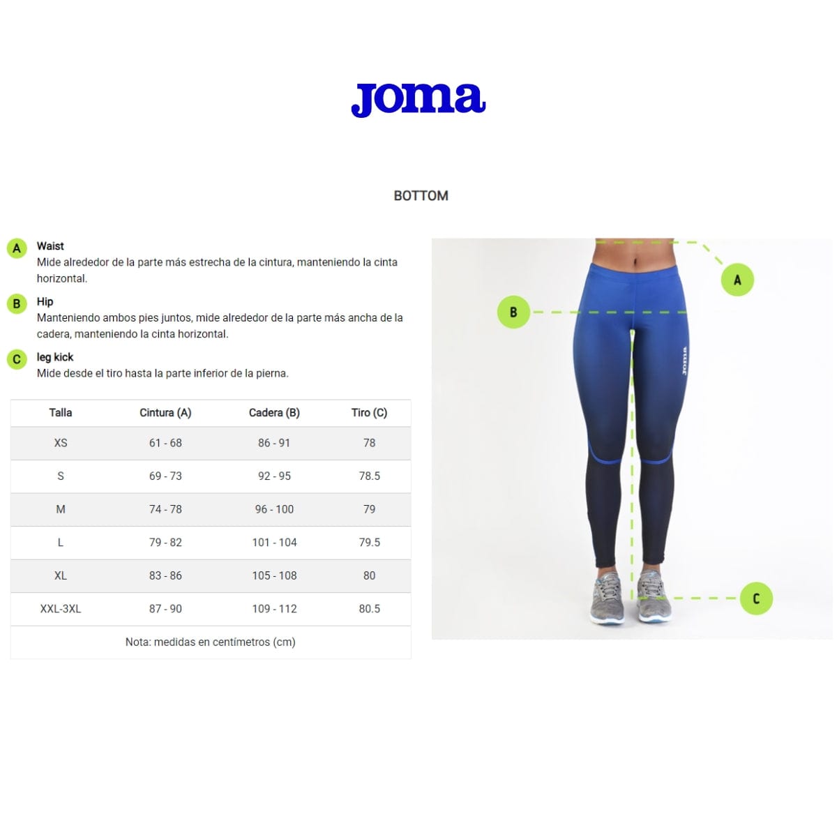 Falda Joma Open II Turquesa2