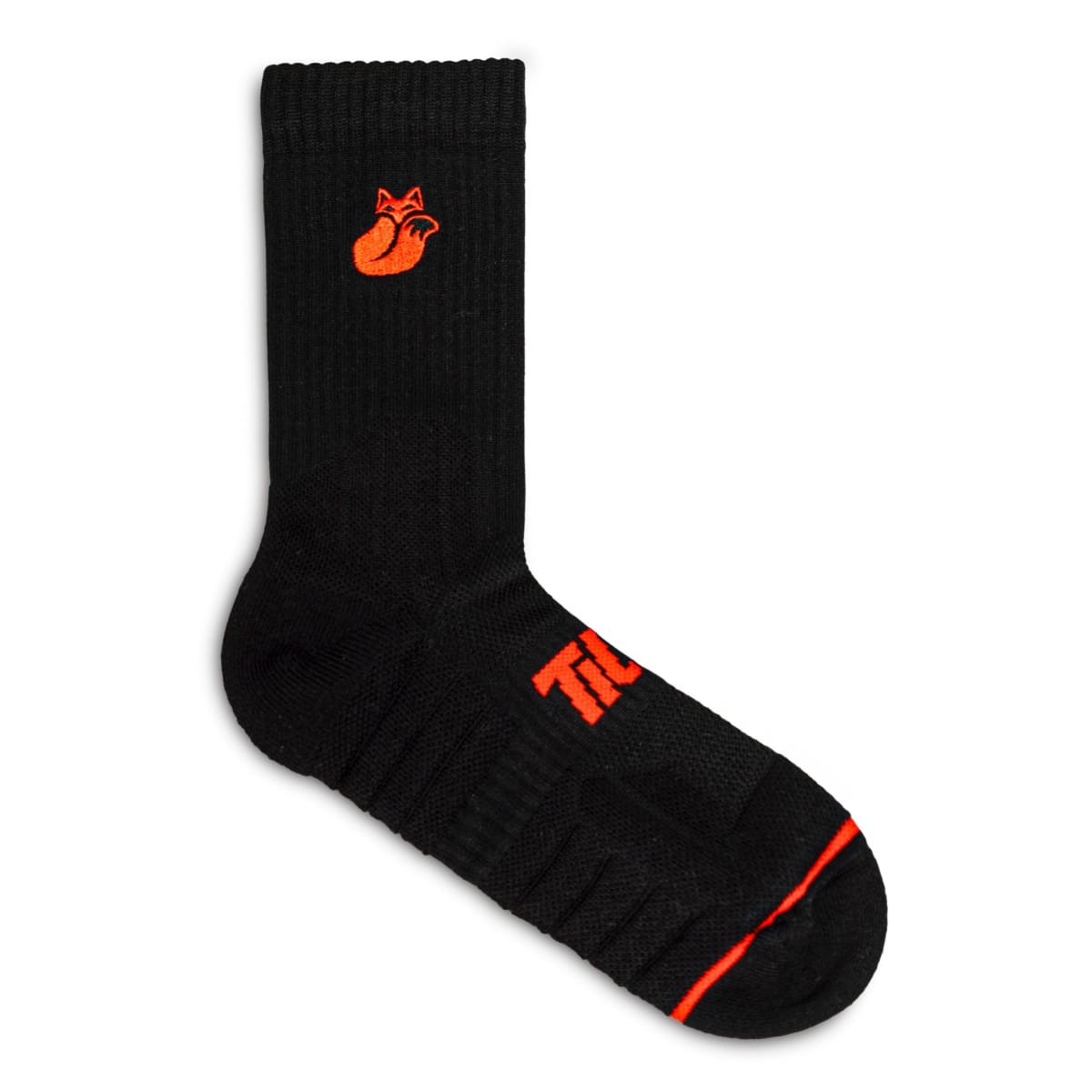 Calcetín Crew D1 Tilki Lehinde Black/Orange M24W2