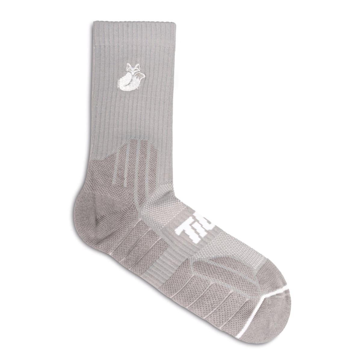Calcetín Crew D1 Tilki Lehinde Grey/White M24W4