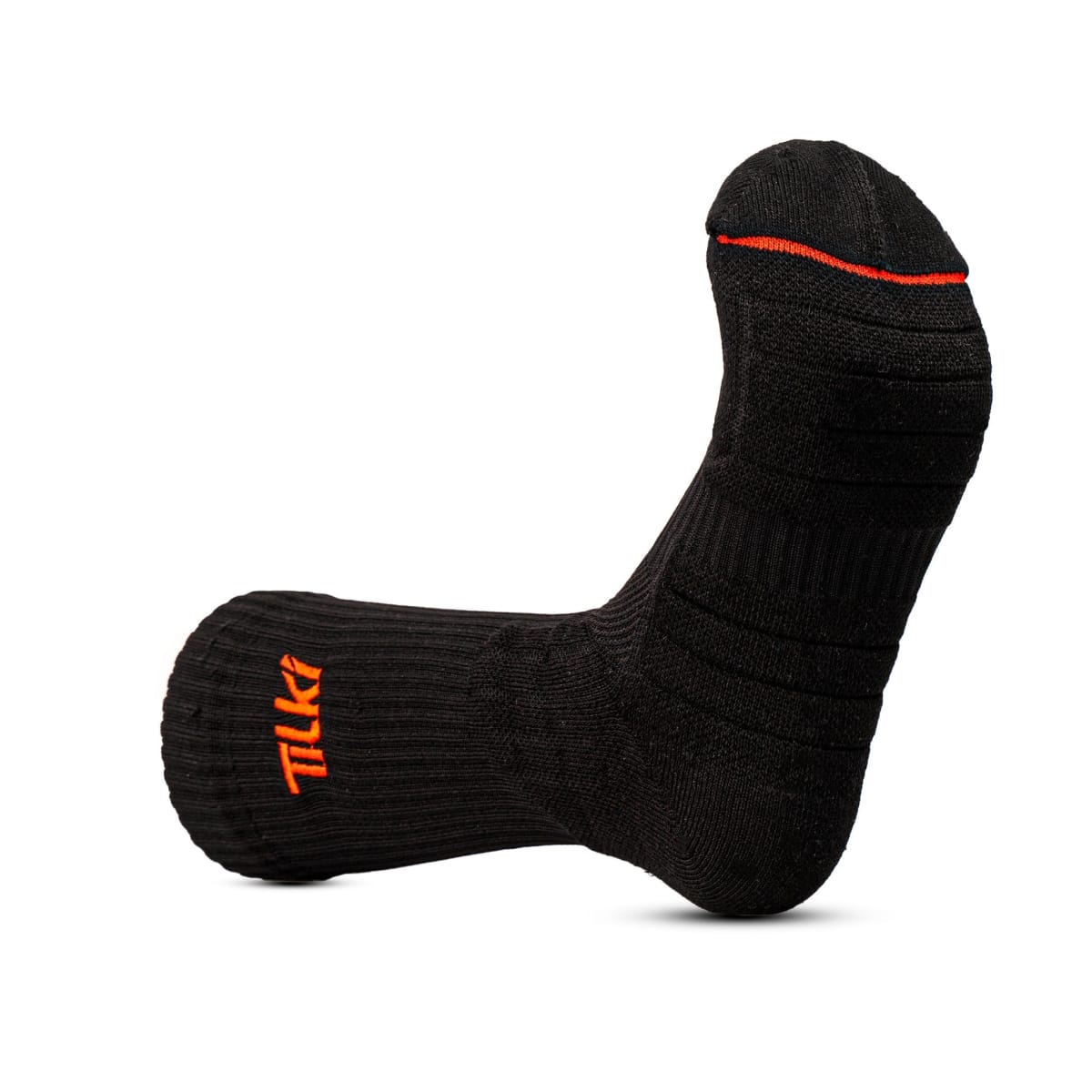 Calcetín Crew D2 Tilki Lehinde Black/Orange M24W2