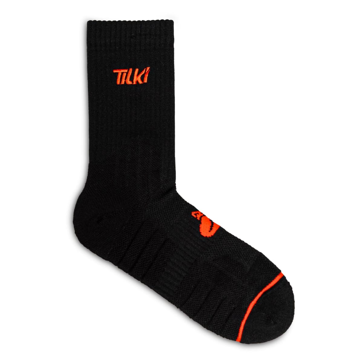 Calcetín Crew D2 Tilki Lehinde Black/Orange M24W4