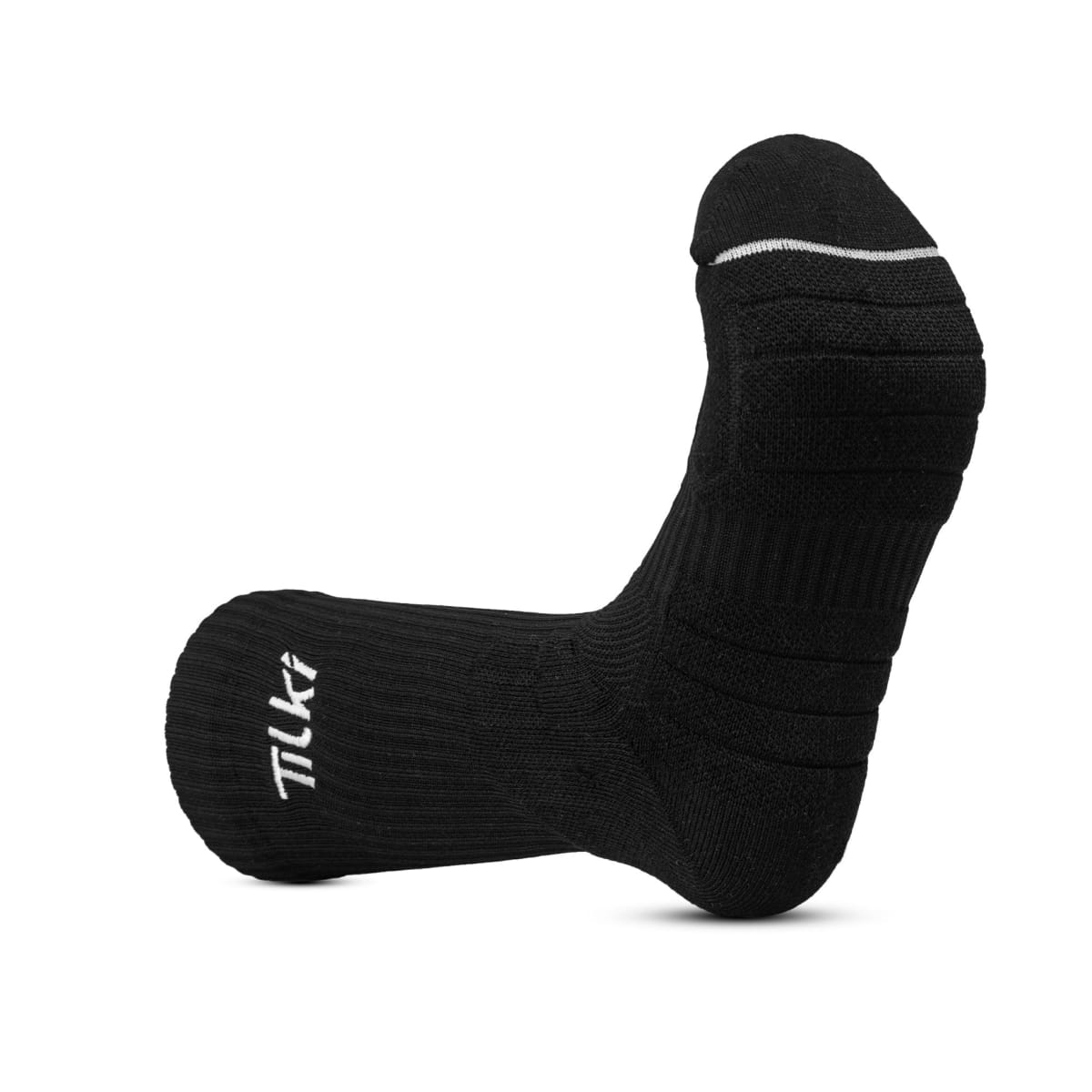 Calcetín Crew D2 Tilki Lehinde Black/White M24W2