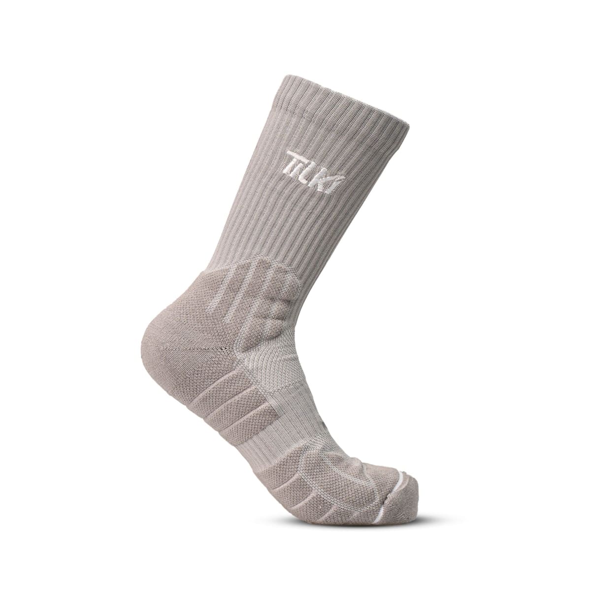 Calcetín Crew D2 Tilki Lehinde Grey/White M24W3
