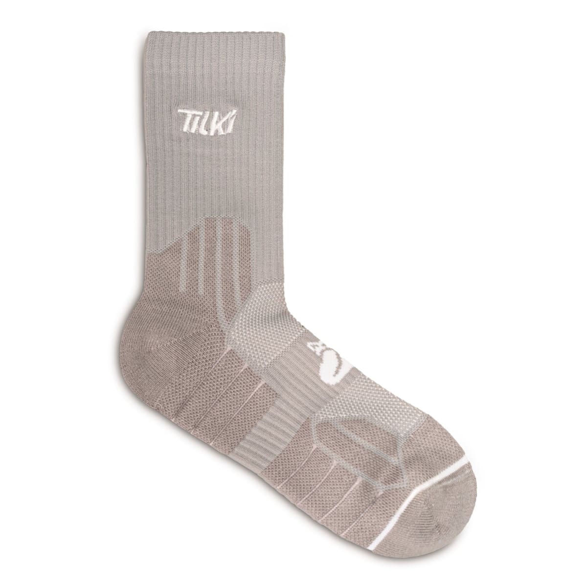 Calcetín Crew D2 Tilki Lehinde Grey/White M24W4