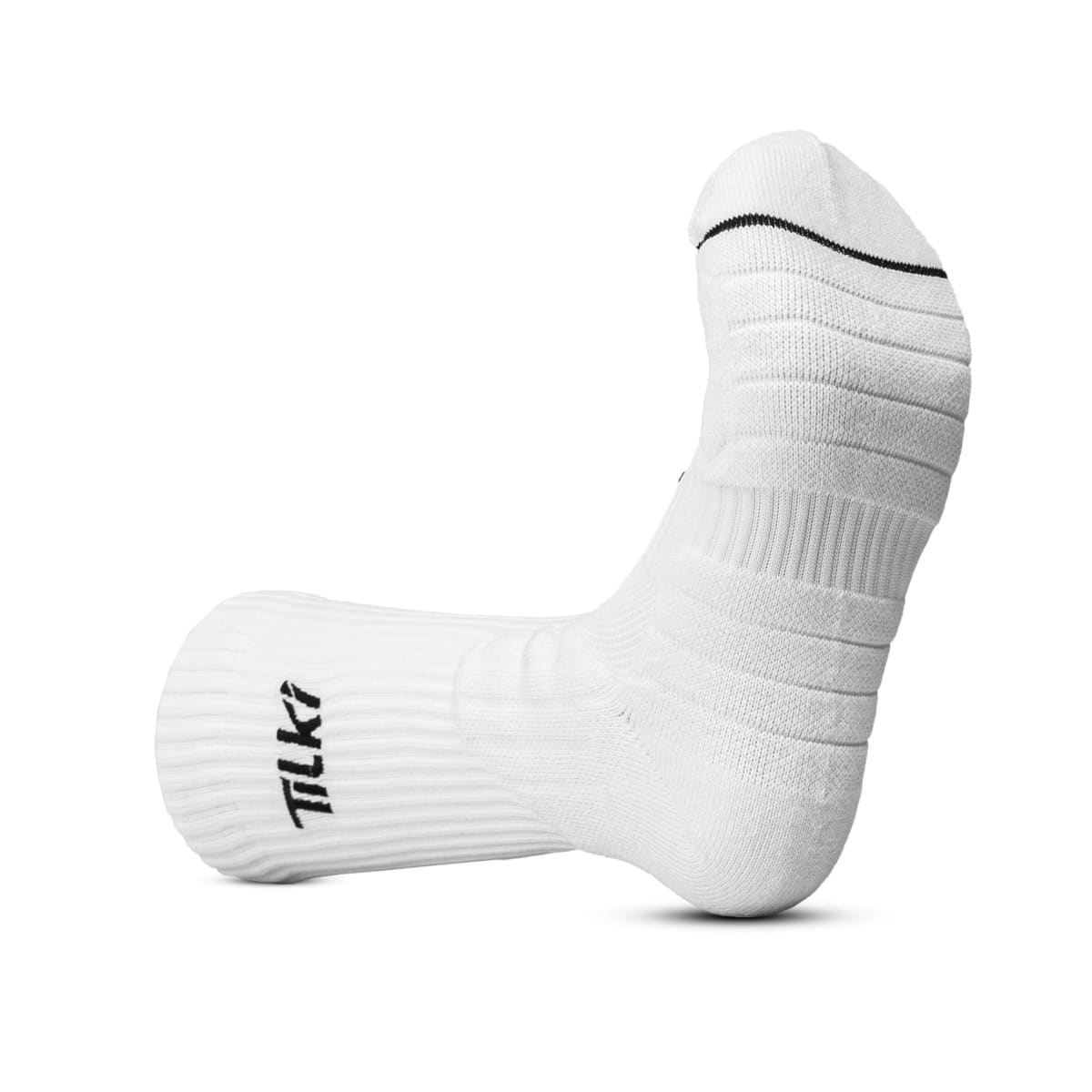 Calcetín Crew D2 Tilki Lehinde White/Black M24W1