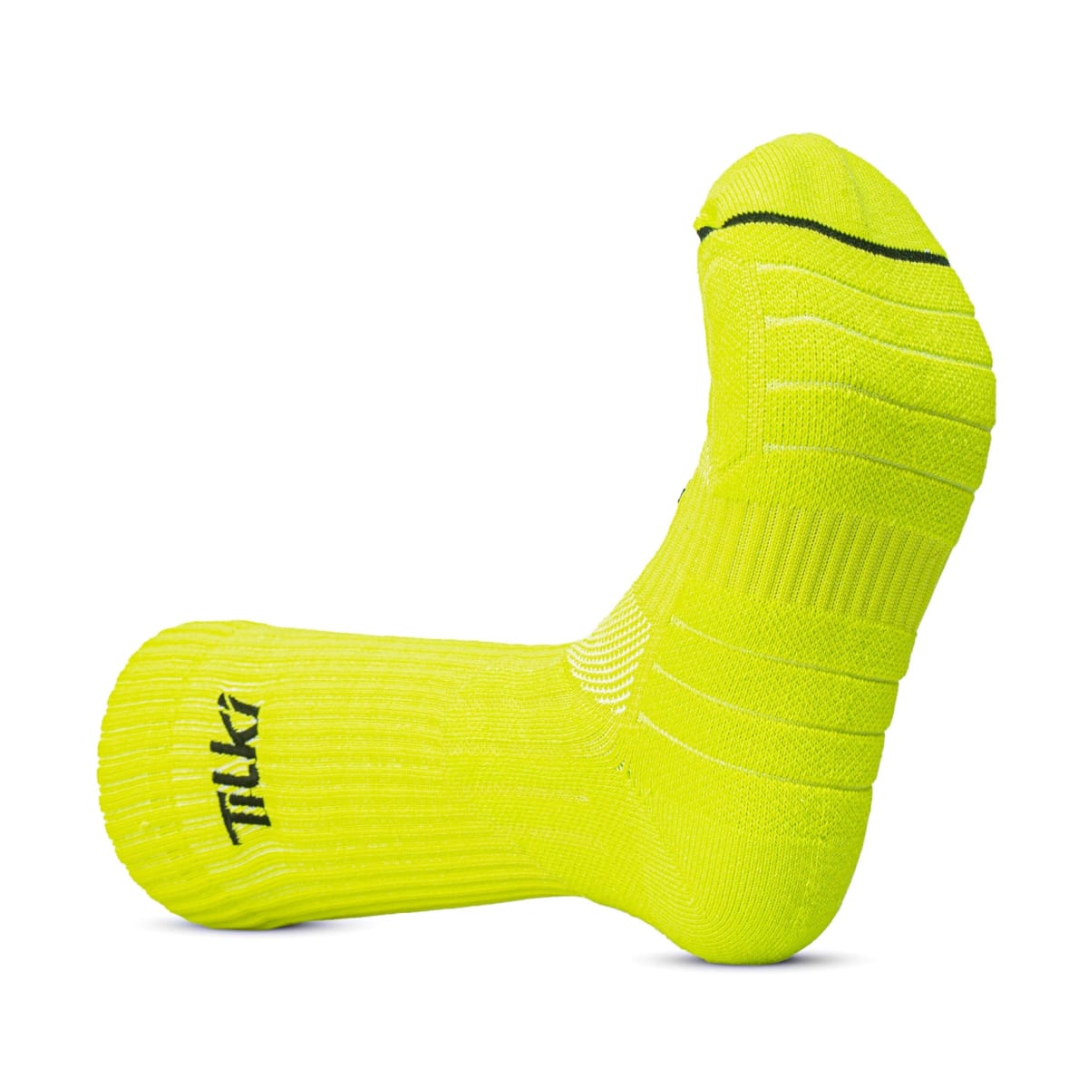 Calcetín Crew D2 Tilki Lehinde Yellow Fluor/Black M24W2