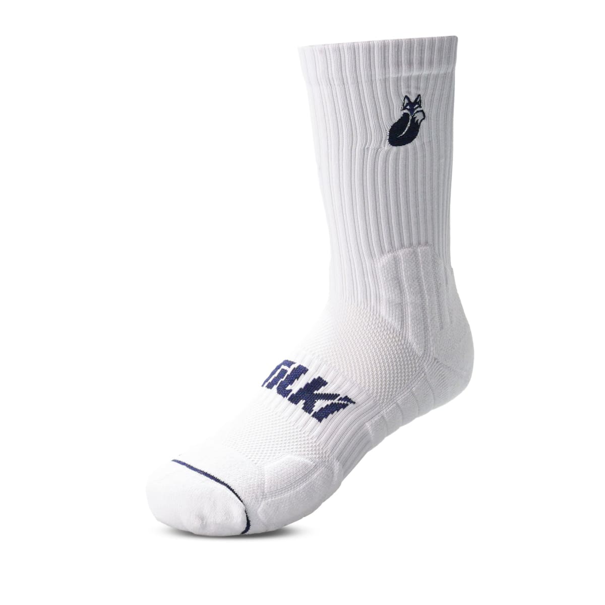 Calcetin Crew White Black D3 Tilki Lehinde M24W1