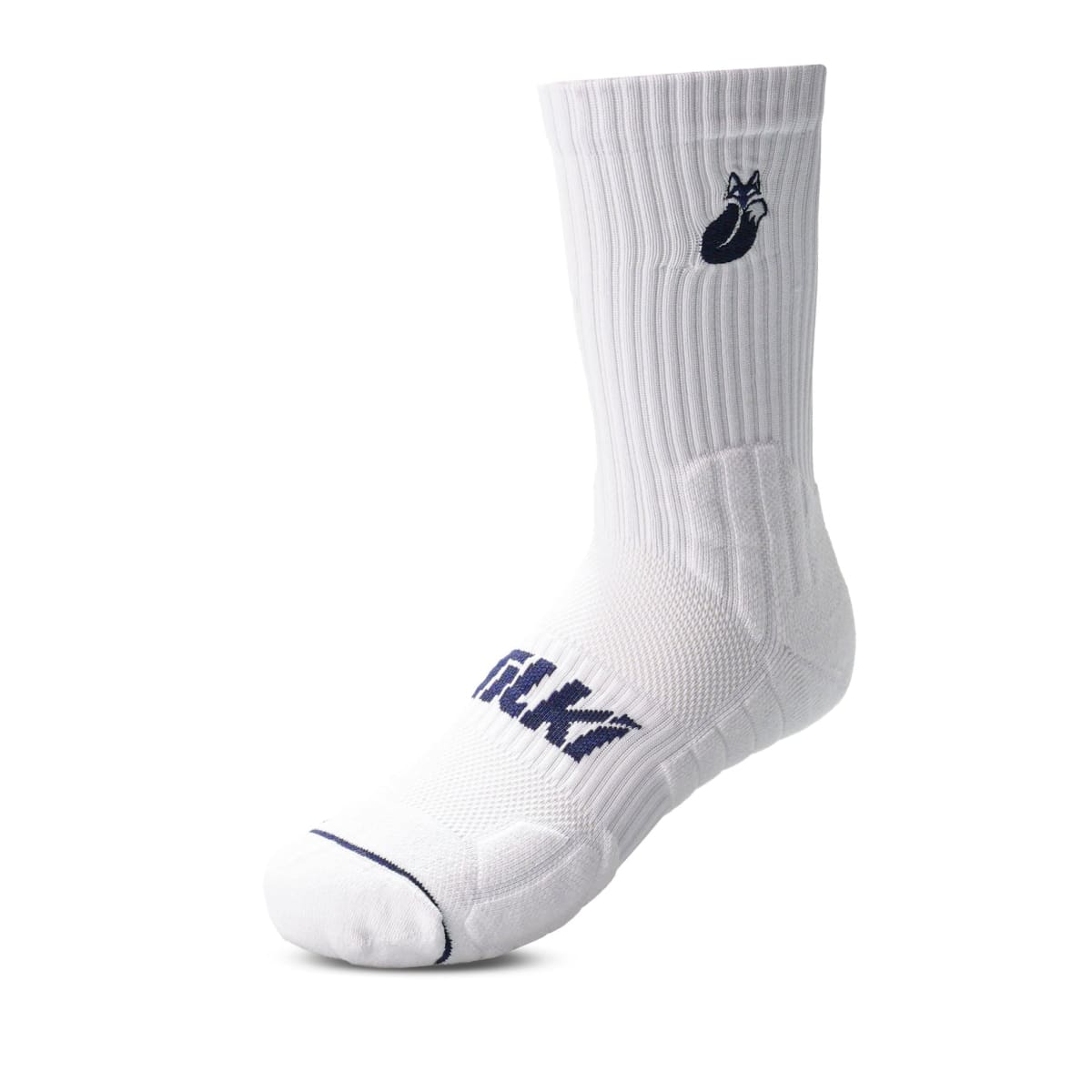 Calcetin Crew White D3 Tilki Lehinde White/Blue M24W2