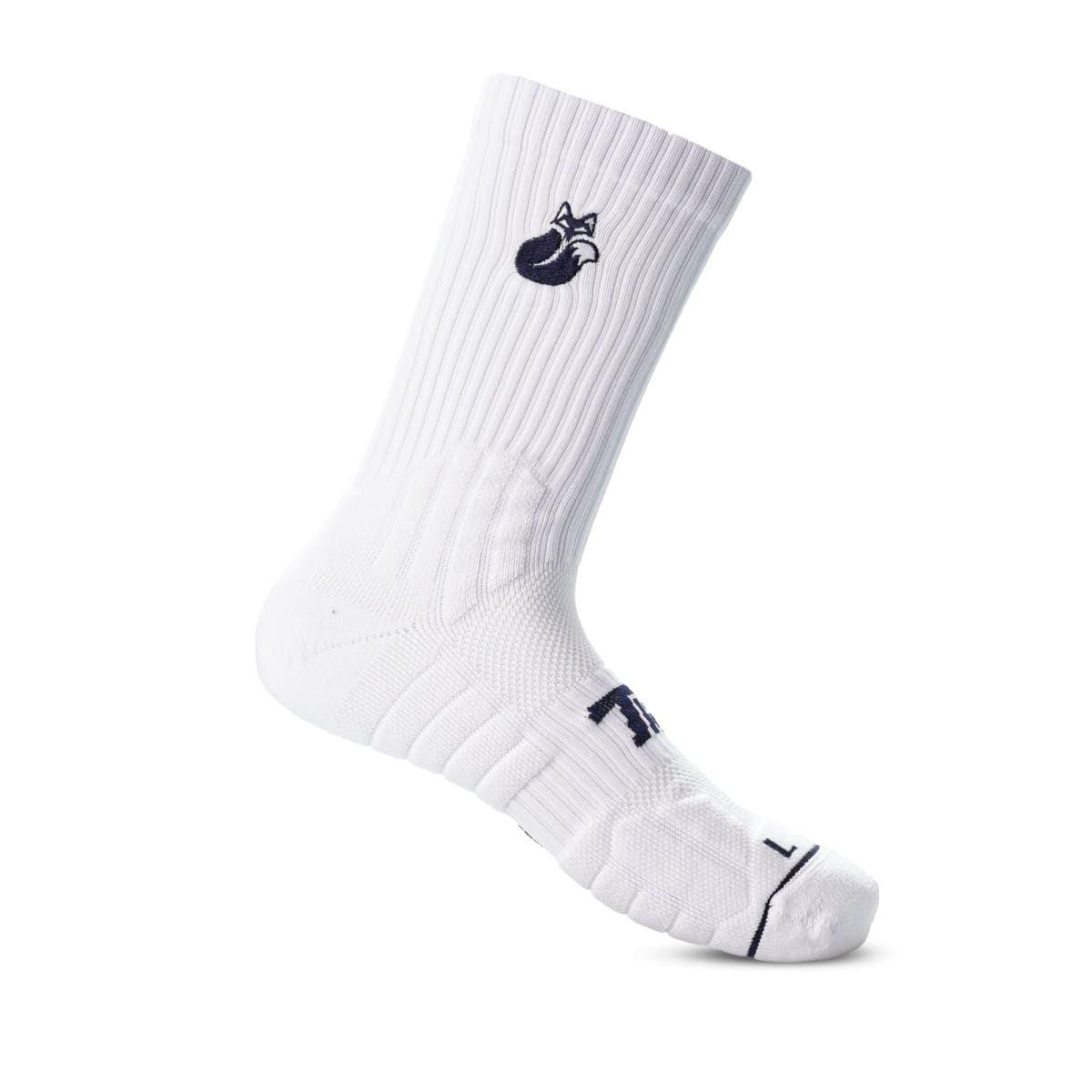 Calcetin Crew White D3 Tilki Lehinde White/Blue M24W4