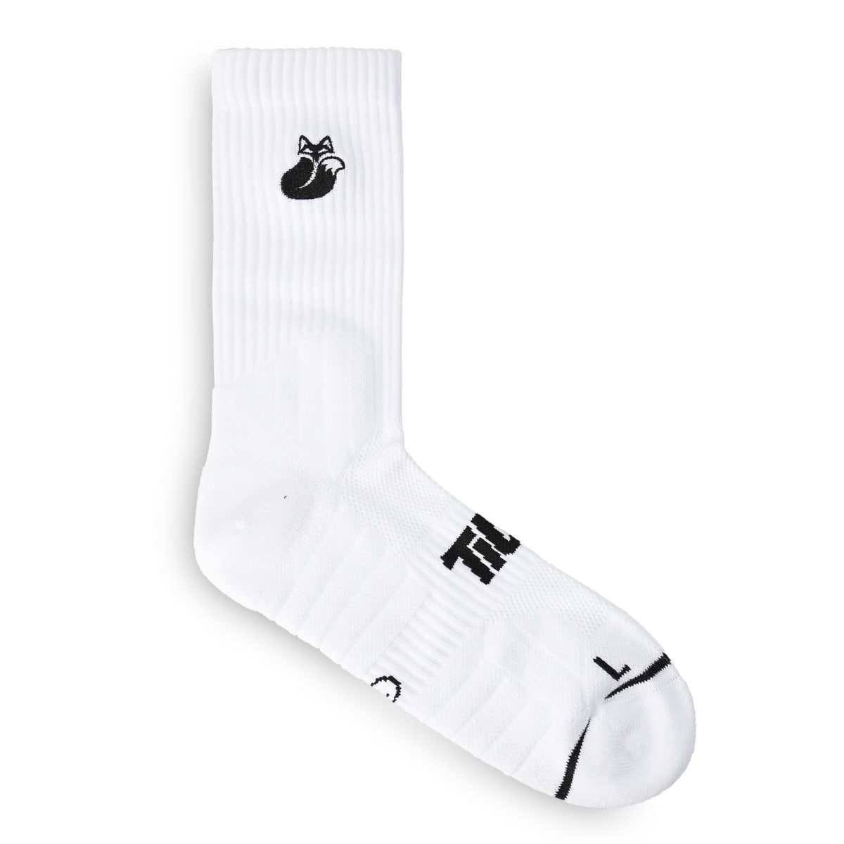 Calcetin Crew White Black D3 Tilki Lehinde M24W4