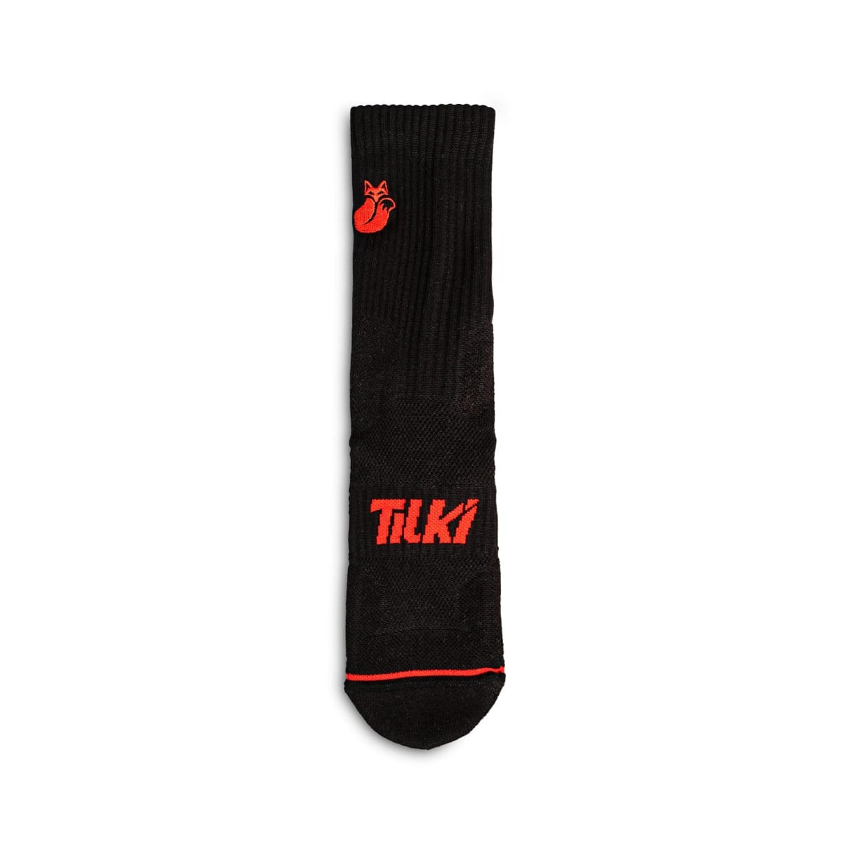 Calcetín Crew D1 Tilki Lehinde Black/Orange M24W4