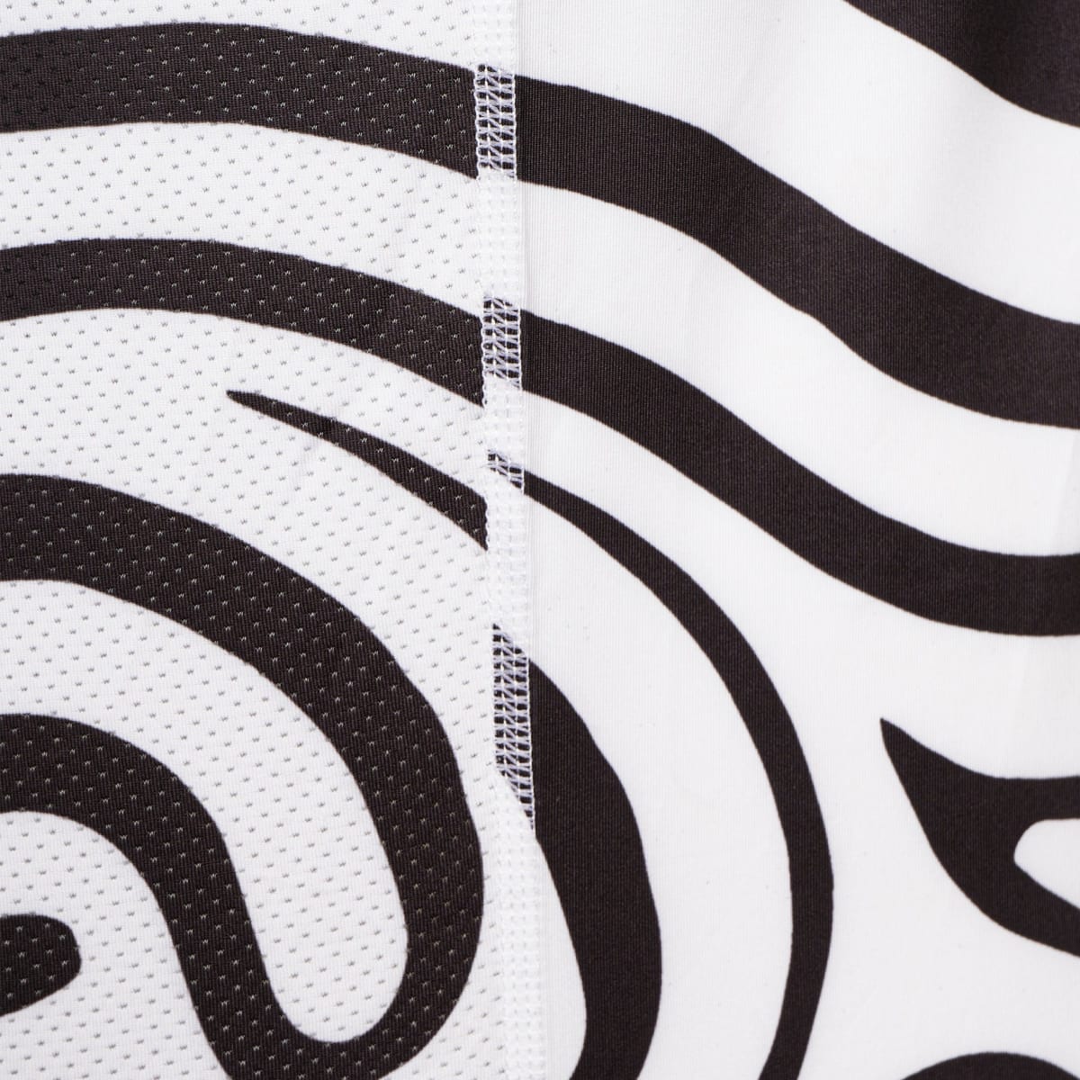 Polera M/C Polyester Full Print Pro Tilki Lehinde White M25S3