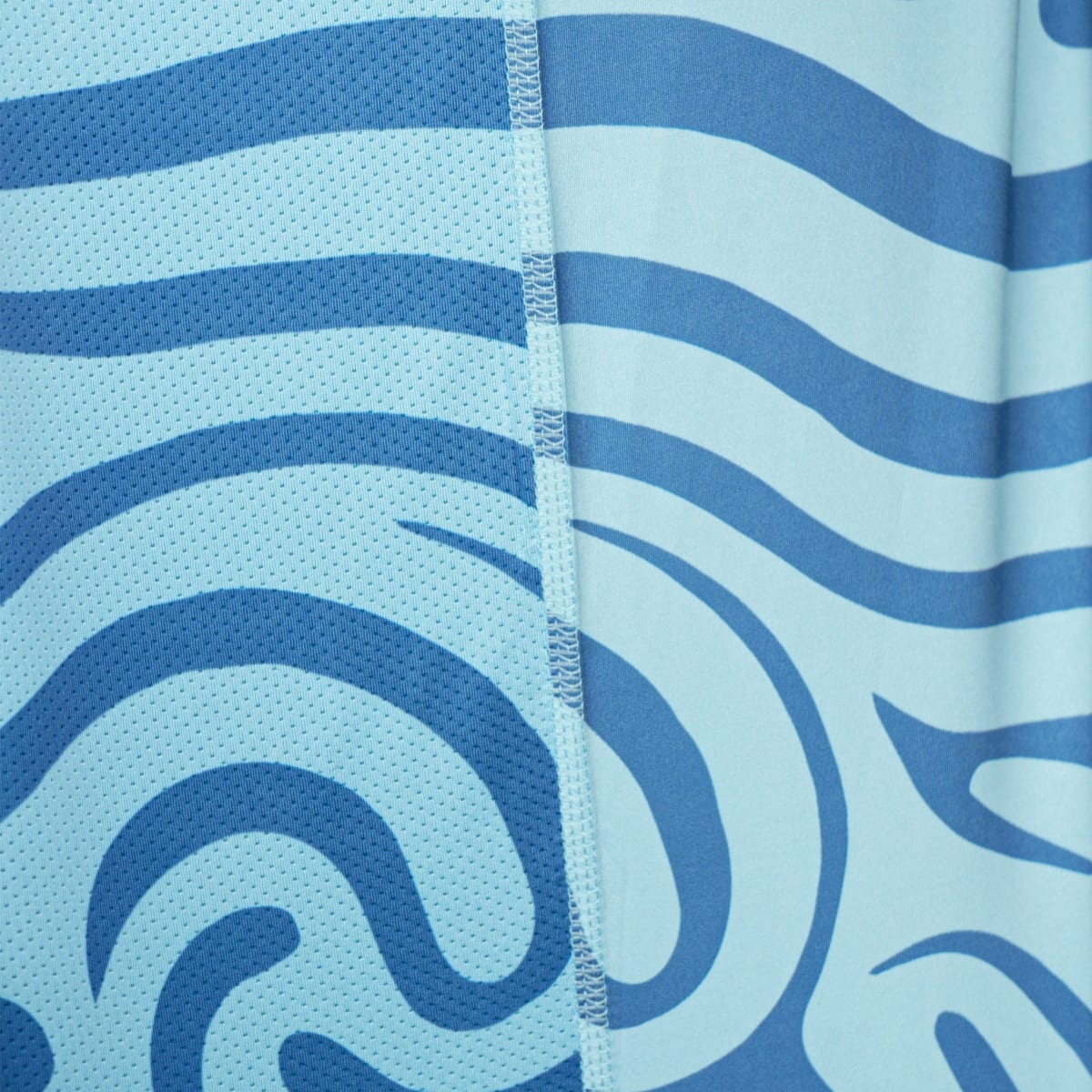 Polera M/C Polyester Full Print Pro Tilki Lehinde Light Blue M25S1