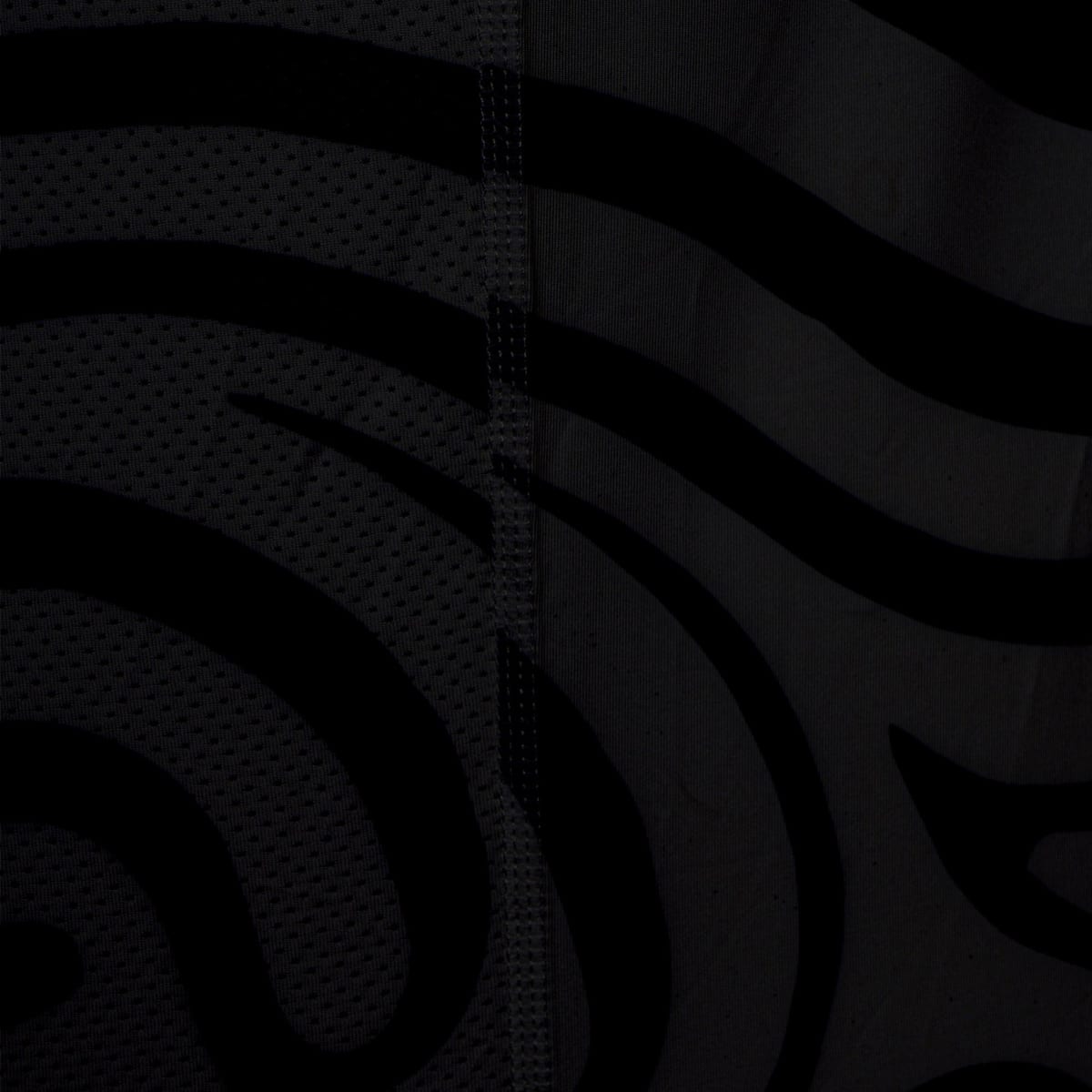 Polera M/C Polyester Full Print Pro Tilki Lehinde Black M25S2