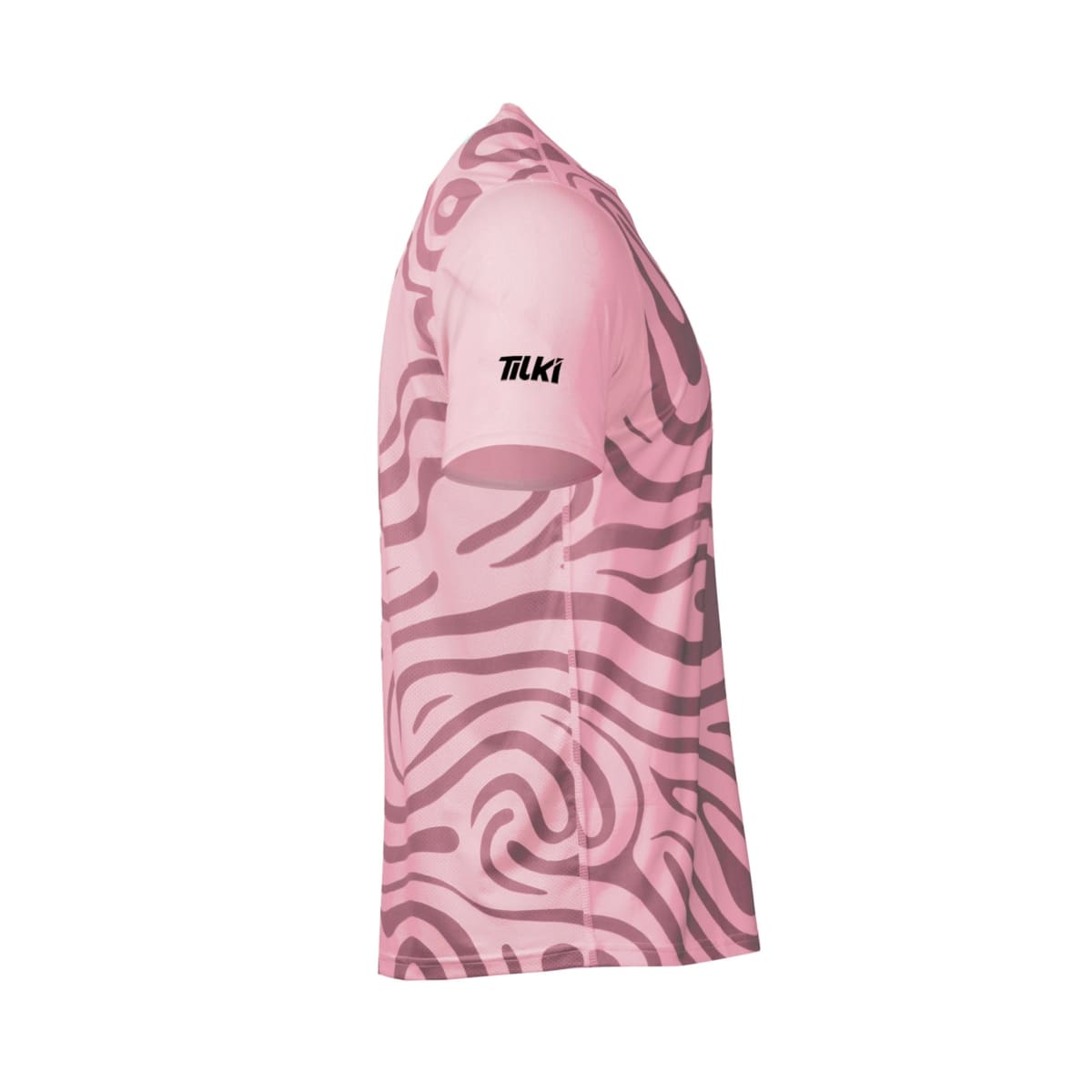 Polera M/C Polyester Full Print Pro Tilki Lehinde Light Pink M25S2