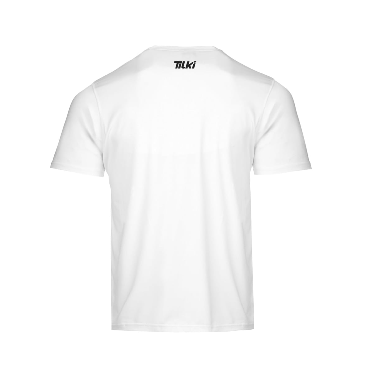 Polera M/C Khombi Polyester Tilki Temel White/Black M25S1