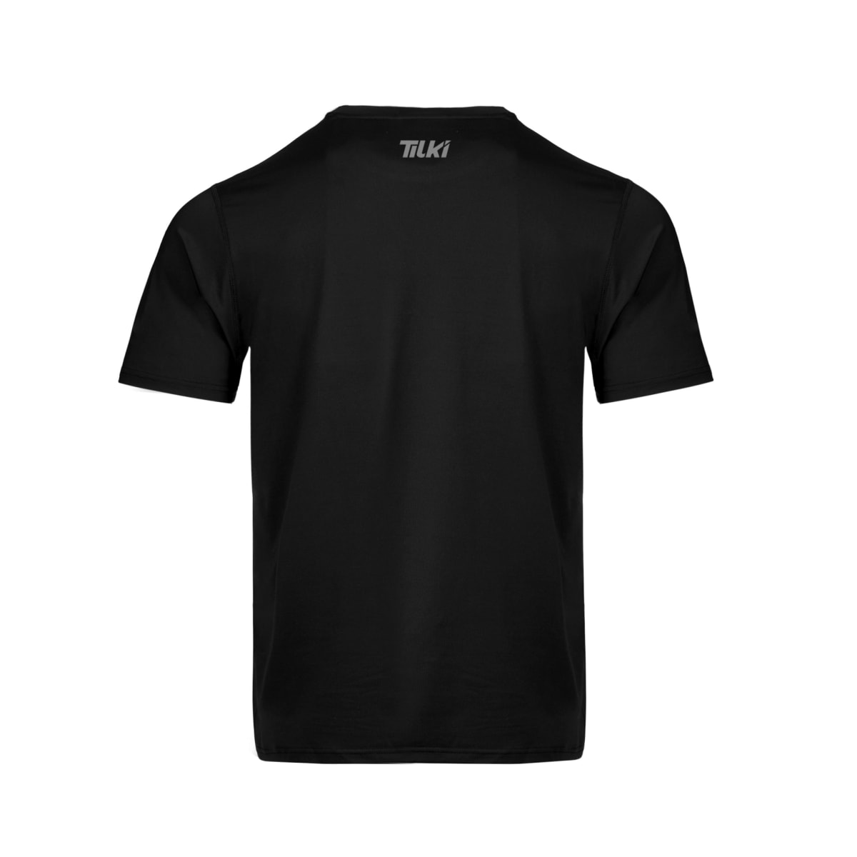 Polera M/C Khombi Polyester Tilki Temel Black/Grey M25S1