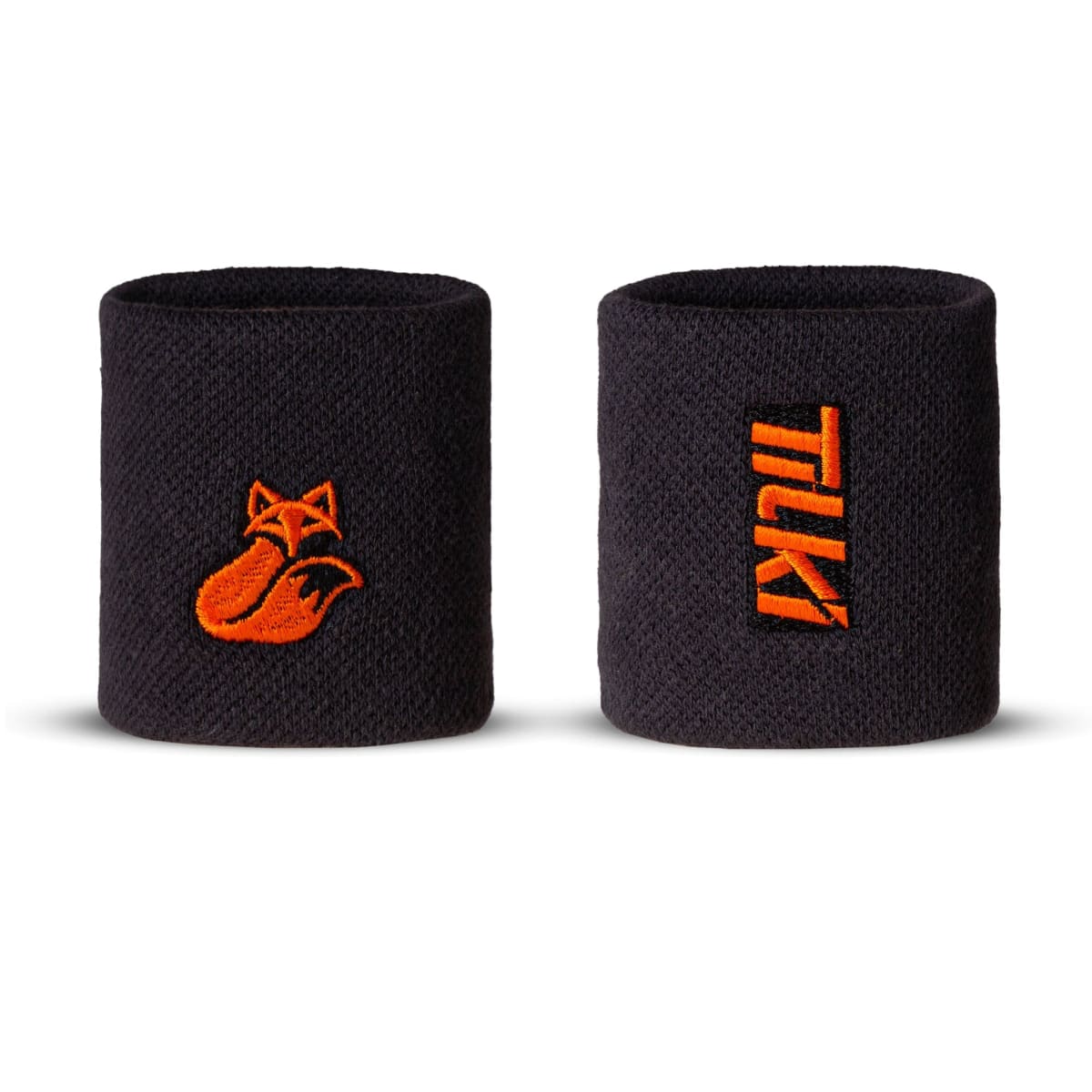 Muñequera Corta Pro Algodón Terry Interior Tilki Lehinde Dk Grey/Orange M24W ( Corta )1