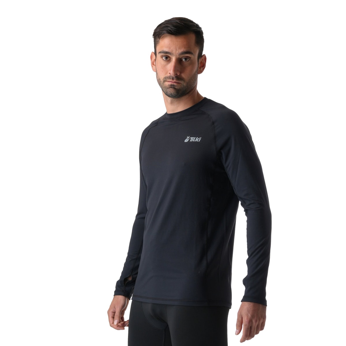 Polera Primera Capa Tilki Hareket Black M24W1