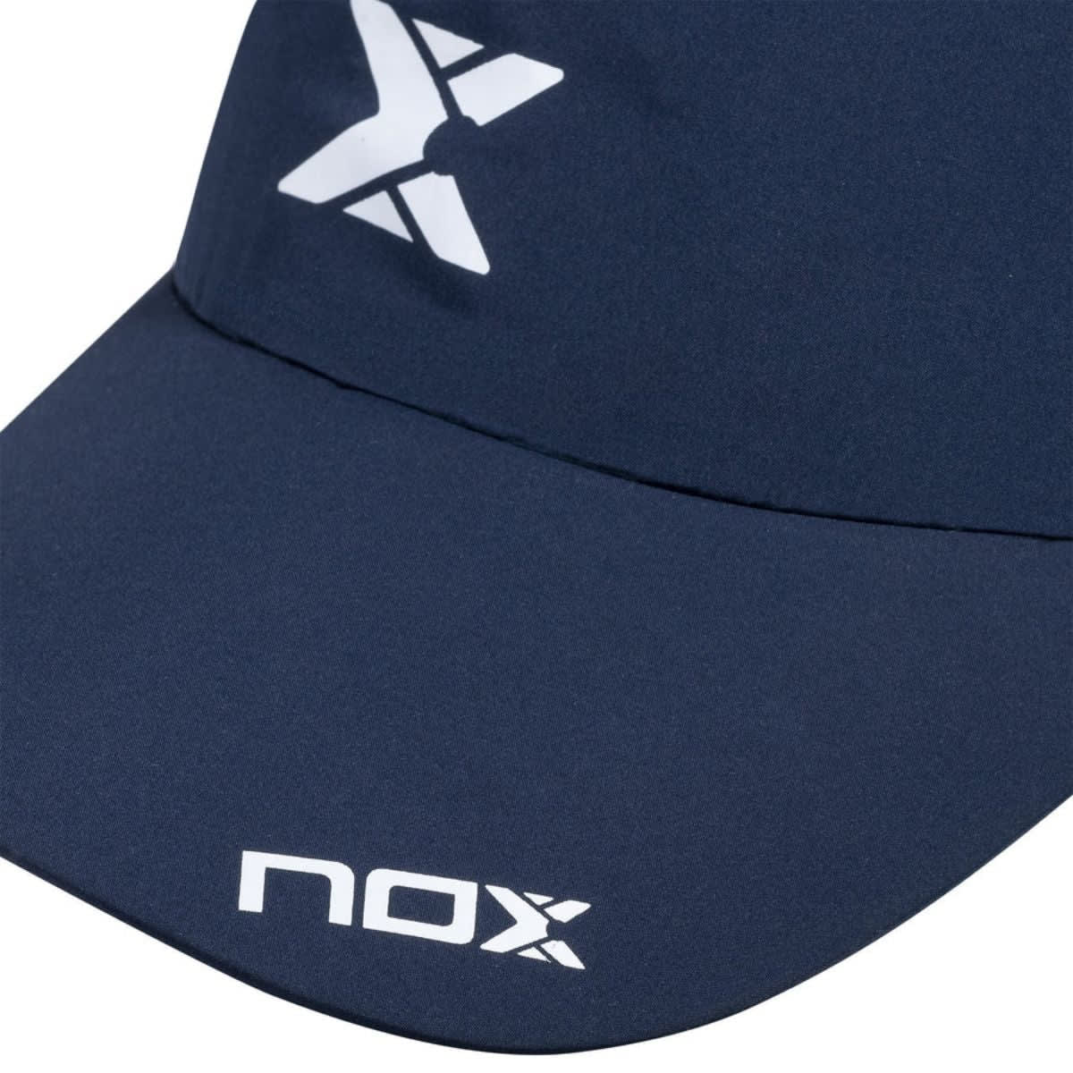 Gorro Nox Azul Logo Blanco5