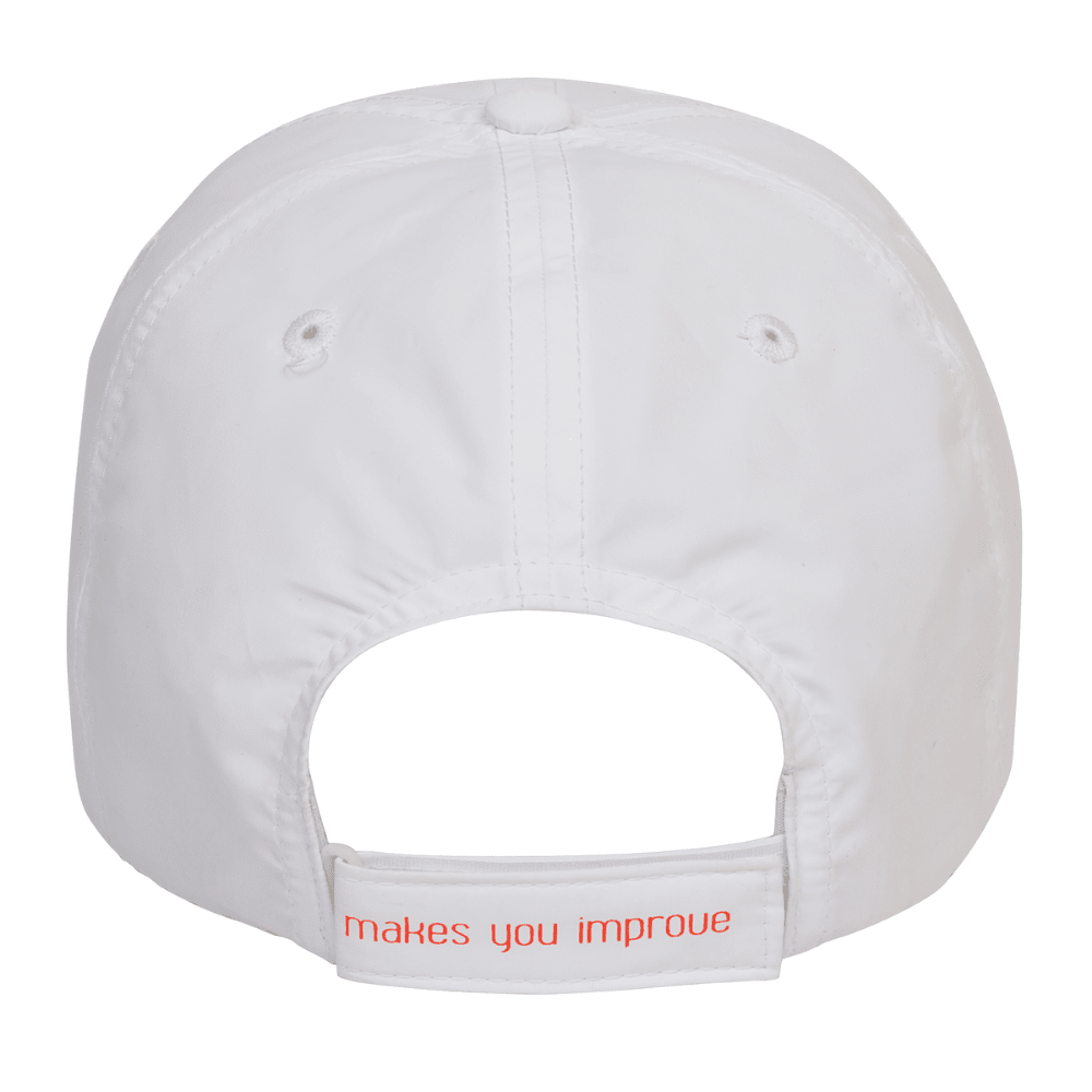 Gorro Nox Blanca Logo Rojo4