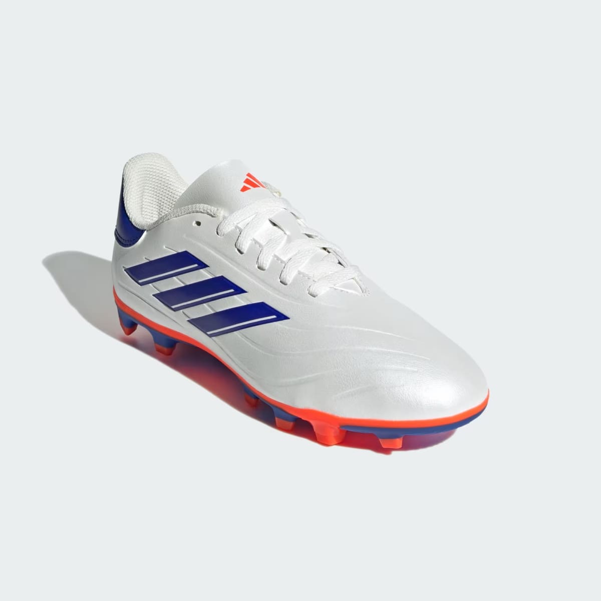 Zapatos de Fútbol Adidas Copa Pure 2 Club Multiterreno Niños Cloud White / Lucid Blue / Solar Red5