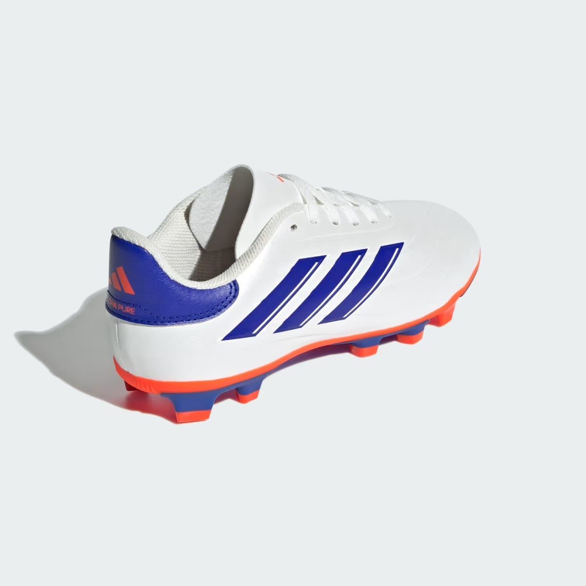 Zapatos de Fútbol Adidas Copa Pure 2 Club Multiterreno Niños Cloud White / Lucid Blue / Solar Red6