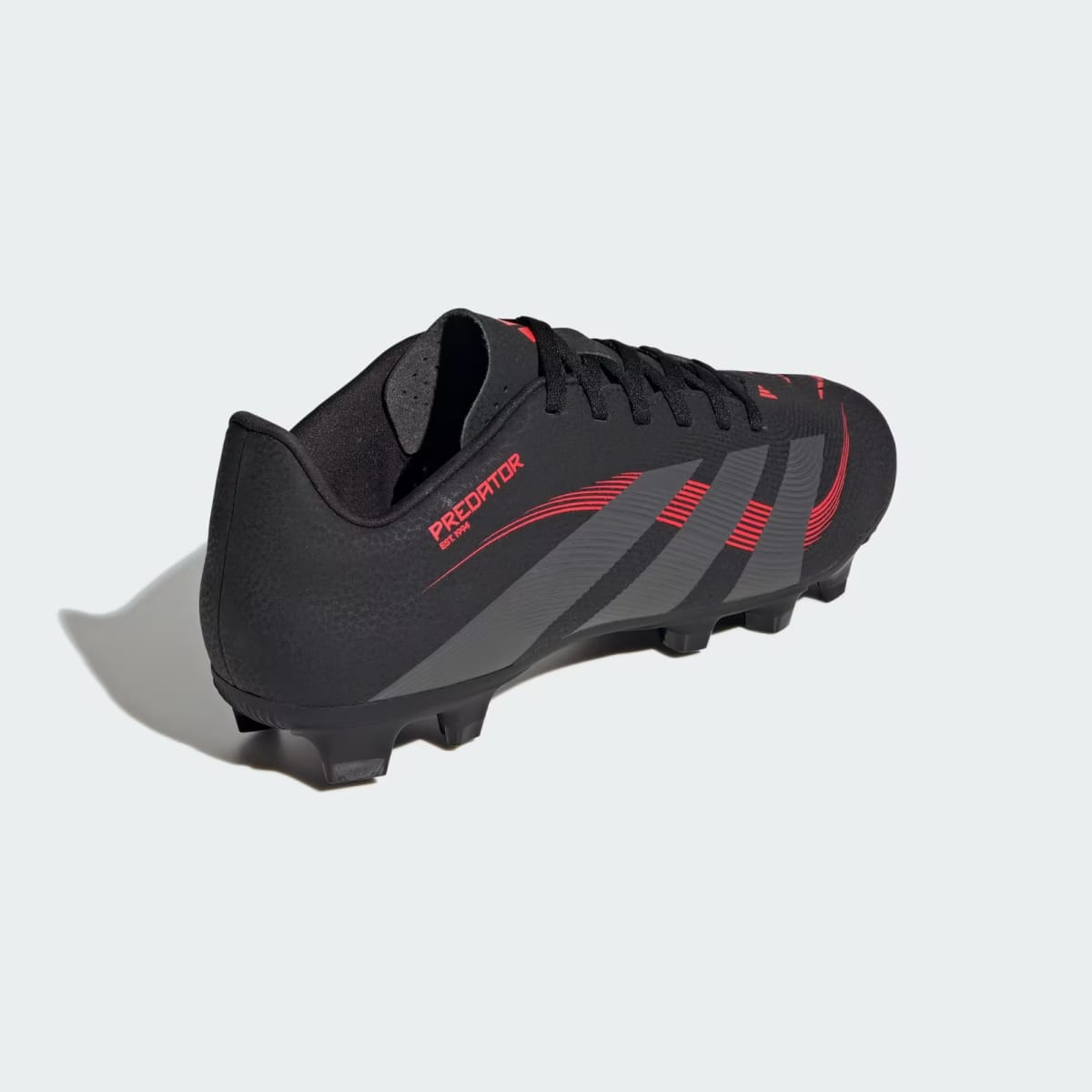 Zapato de Fútbol Adidas Predator Club Multisuperficie Core Black / Grey Four / Lucid Red5