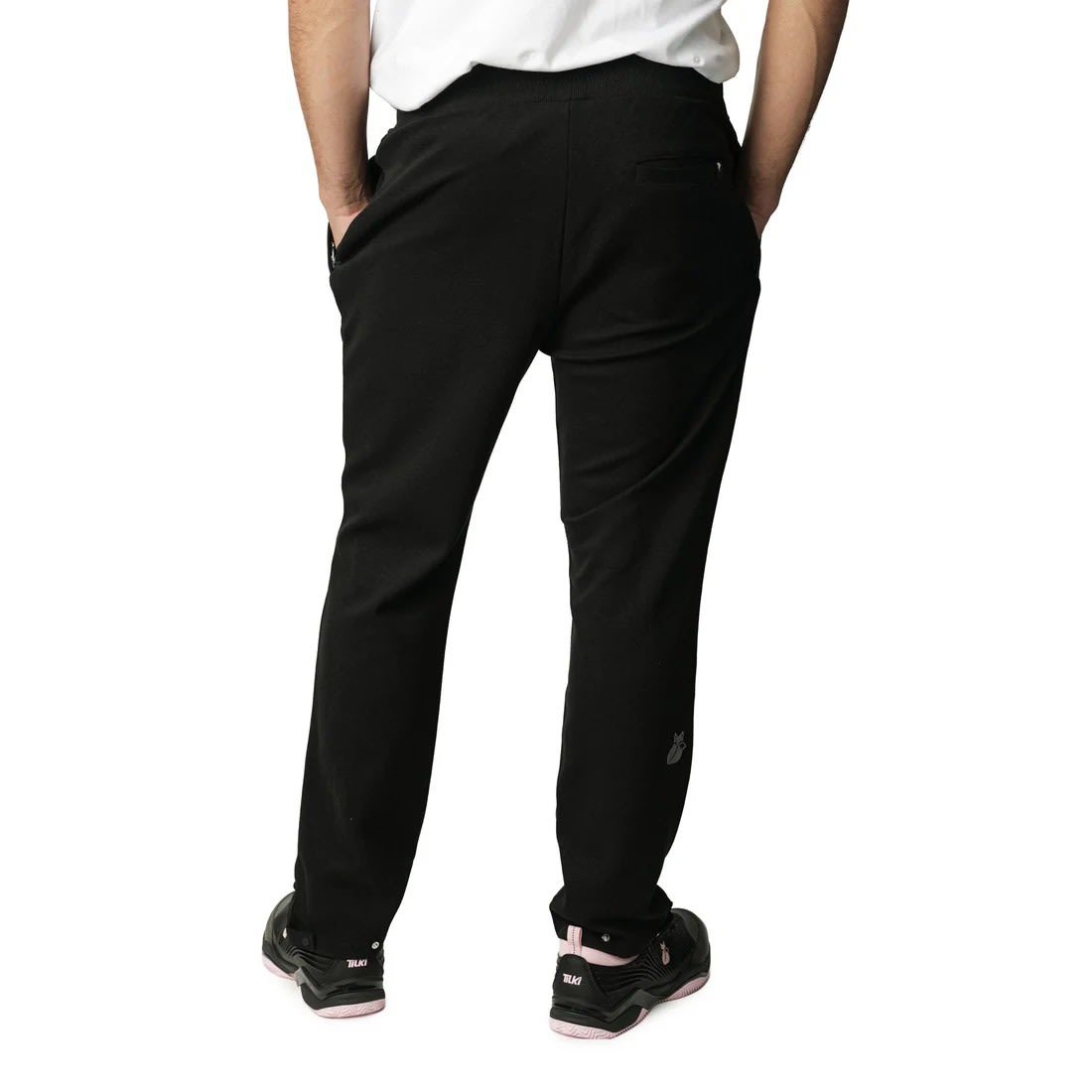Pantalon Cotton Straight Tilki Lehinde Black M26S3