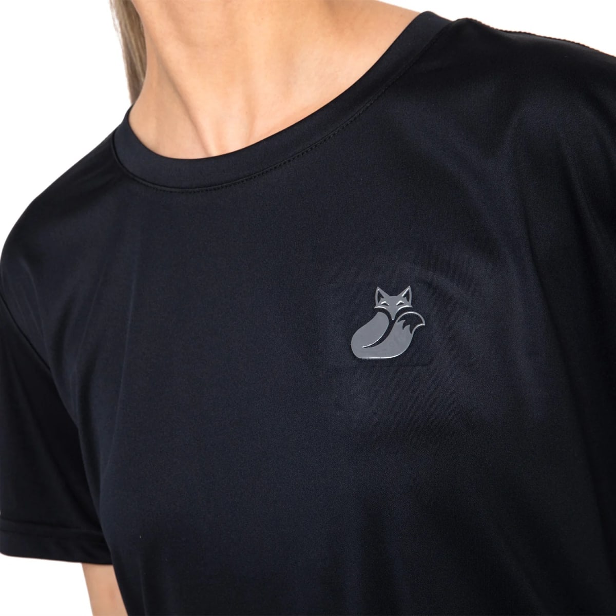 Polera Khombi Mujer Tilki Temel Black/Grey W26S6