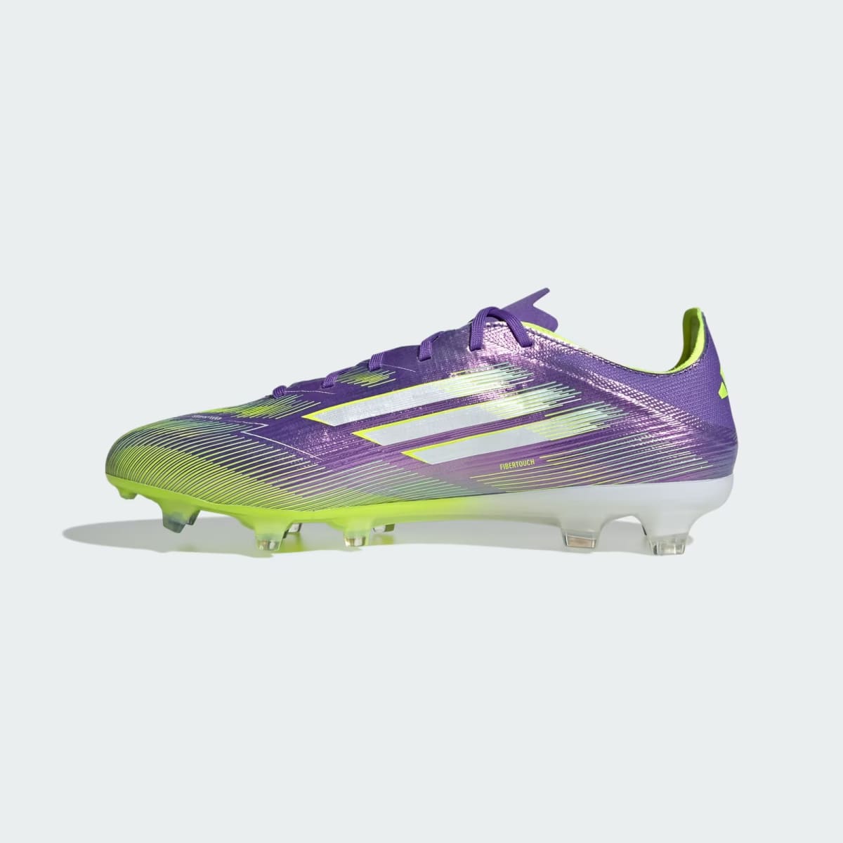 Zapato de Futbol Adidas F50 Pro Firme/Multiterreno Purple Rush / Cloud White / Lucid Lemon7