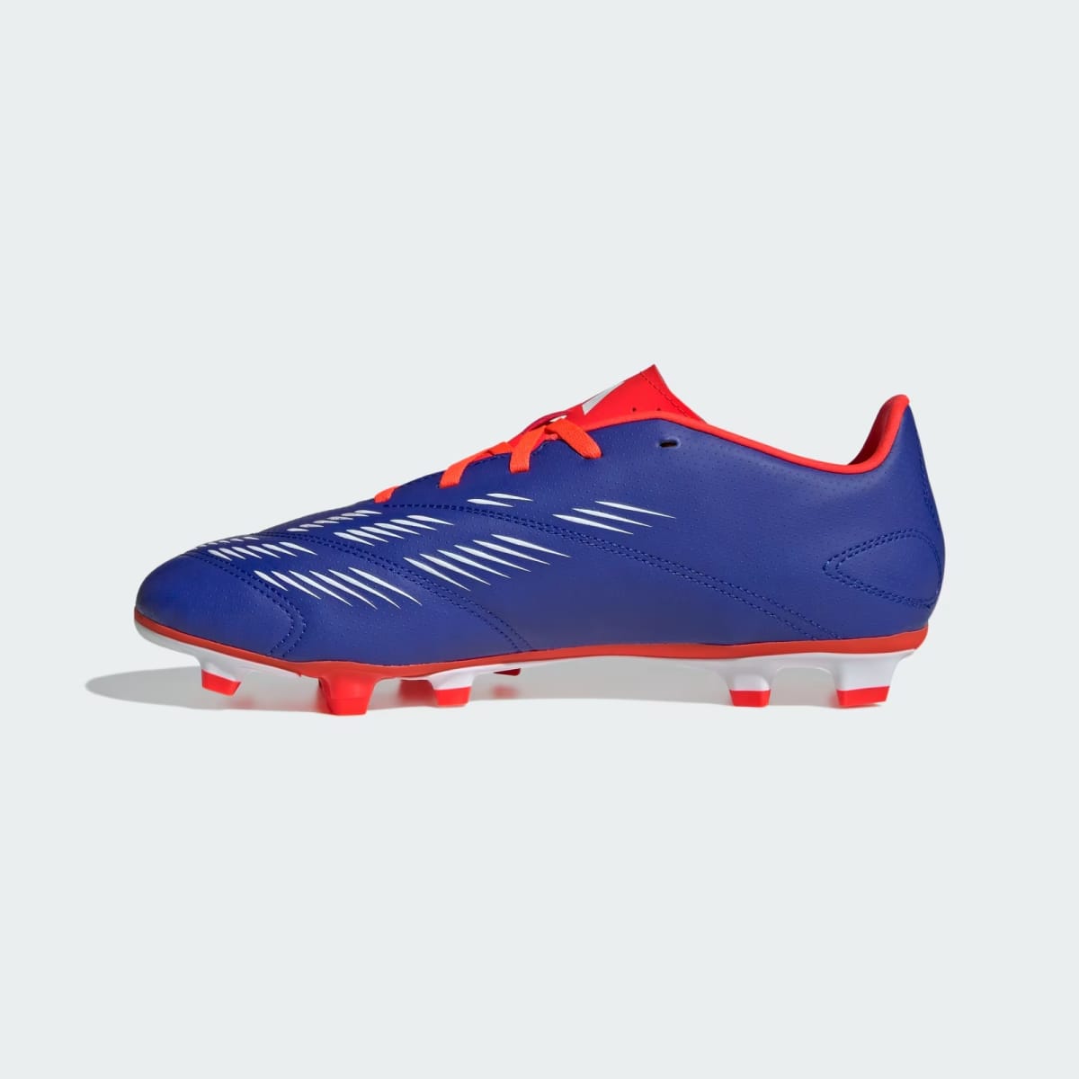 Zapato de Fútbol Adidas Predator Club Multiterreno Lucid Blue / Cloud White / Solar Red7
