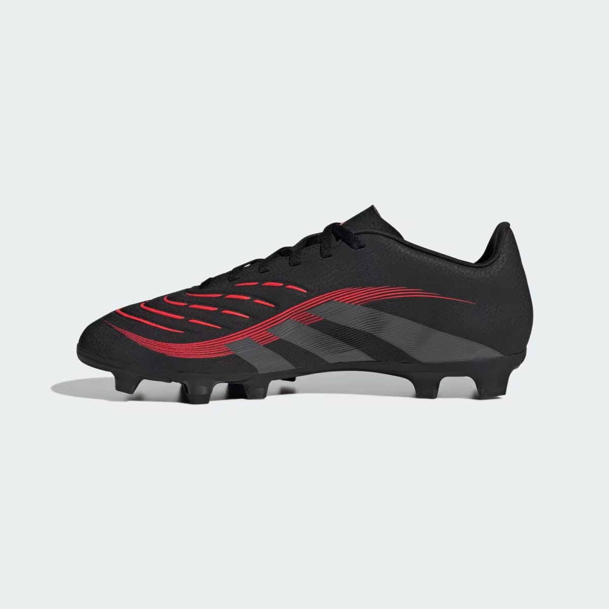 Zapato de Fútbol Adidas Predator Club Multisuperficie Core Black / Grey Four / Lucid Red6