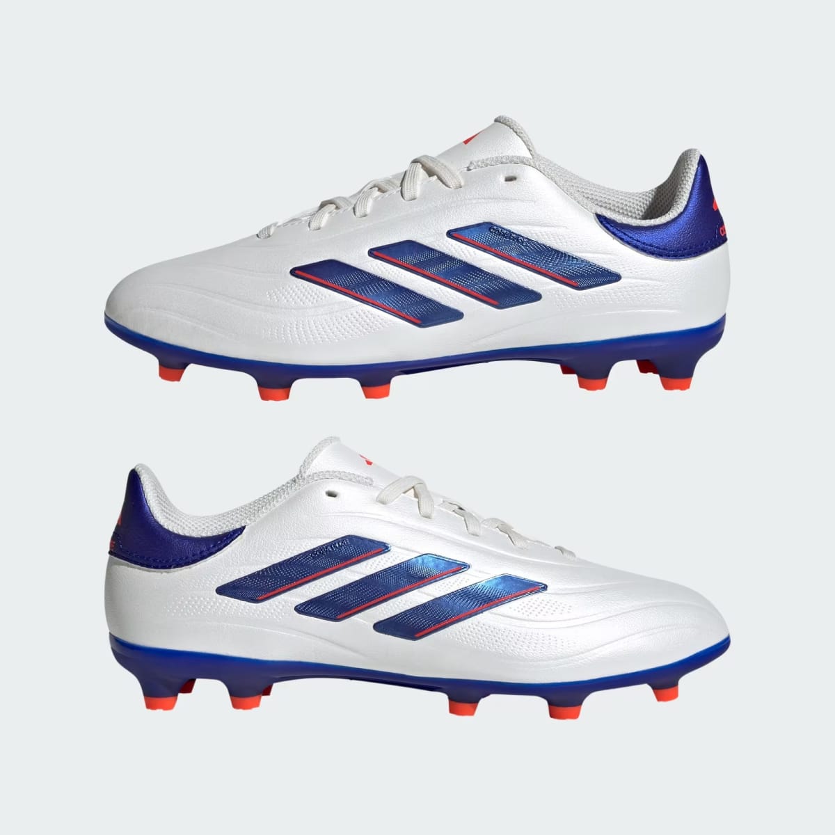 Zapato de Fútbol Adidas Copa Pure 2 League césped natural seco Cloud White / Lucid Blue / Solar Red8