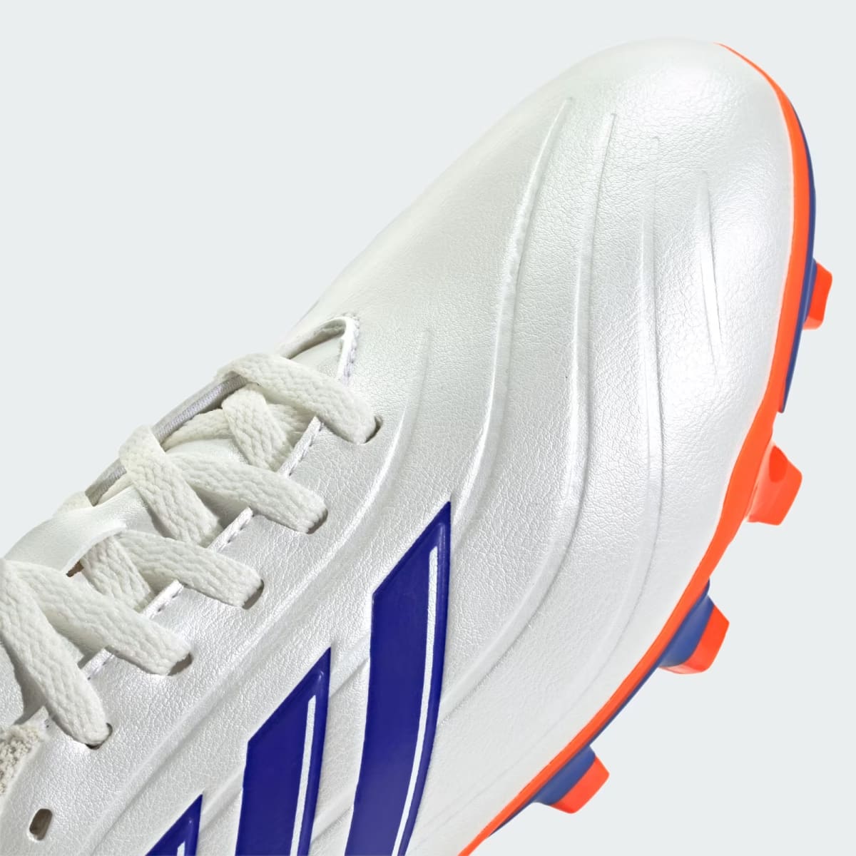 Zapatos de Fútbol Adidas Copa Pure 2 Club Multiterreno Niños Cloud White / Lucid Blue / Solar Red10