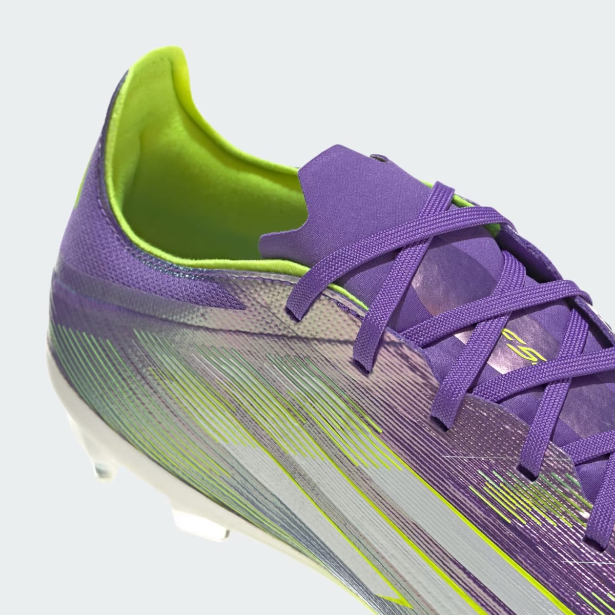 Zapato de Futbol Adidas F50 Pro Firme/Multiterreno Purple Rush / Cloud White / Lucid Lemon9