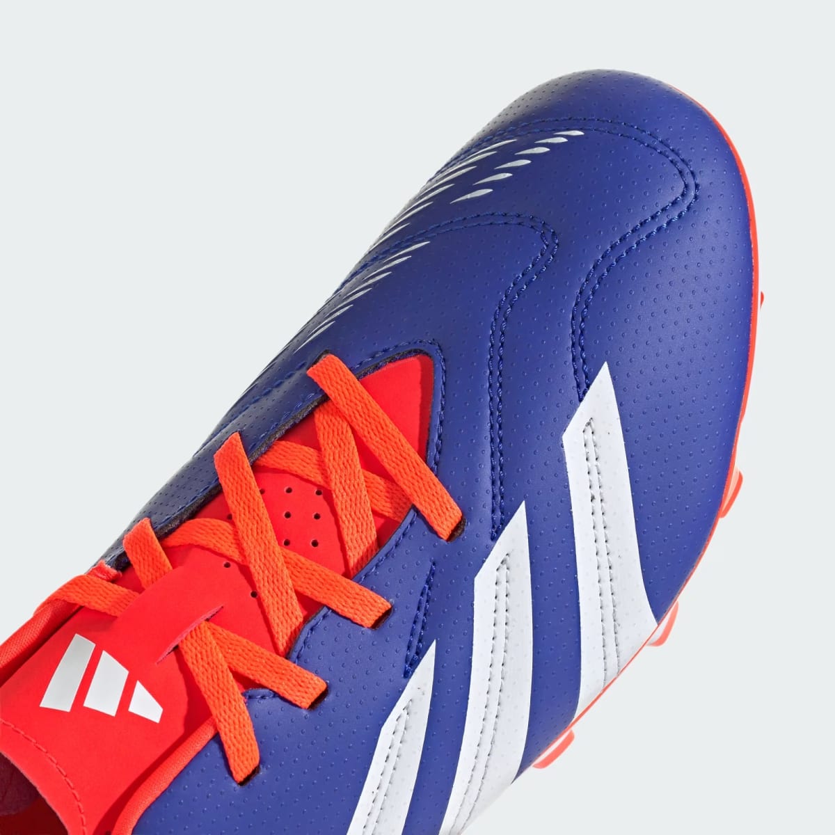 Zapato de Fútbol Adidas Predator Club Multiterreno Lucid Blue / Cloud White / Solar Red9