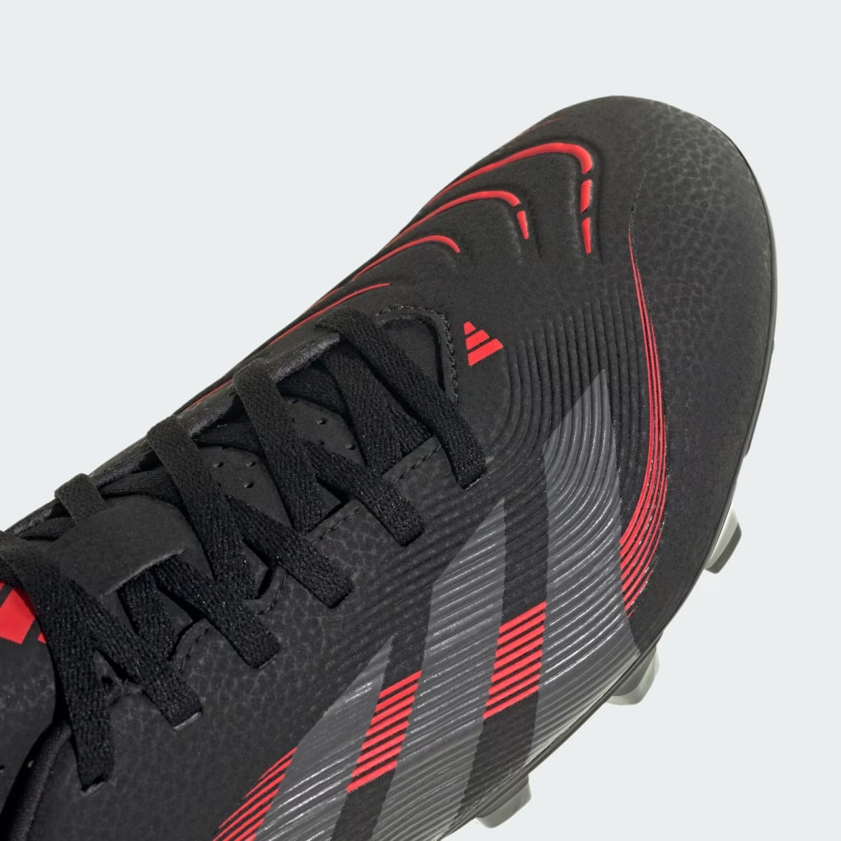 Zapato de Fútbol Adidas Predator Club Multisuperficie Core Black / Grey Four / Lucid Red18