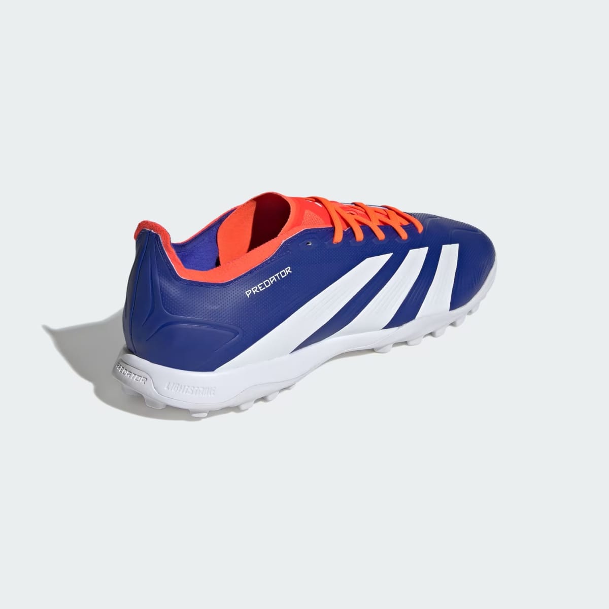 Zapatos de Fútbol Adidas Predator League Pasto Sintético Lucid Blue / Cloud White / Solar Red4