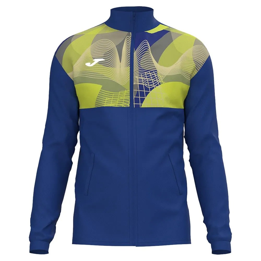 Chaqueta Joma Court Full Zip Sweatshirt Blue4