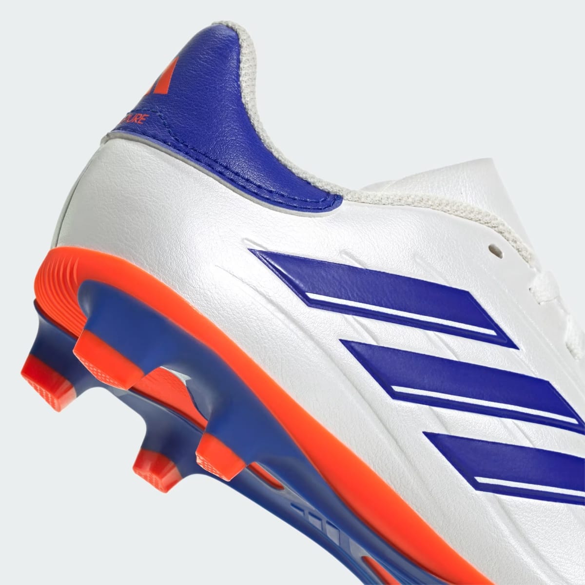 Zapatos de Fútbol Adidas Copa Pure 2 Club Multiterreno Niños Cloud White / Lucid Blue / Solar Red9